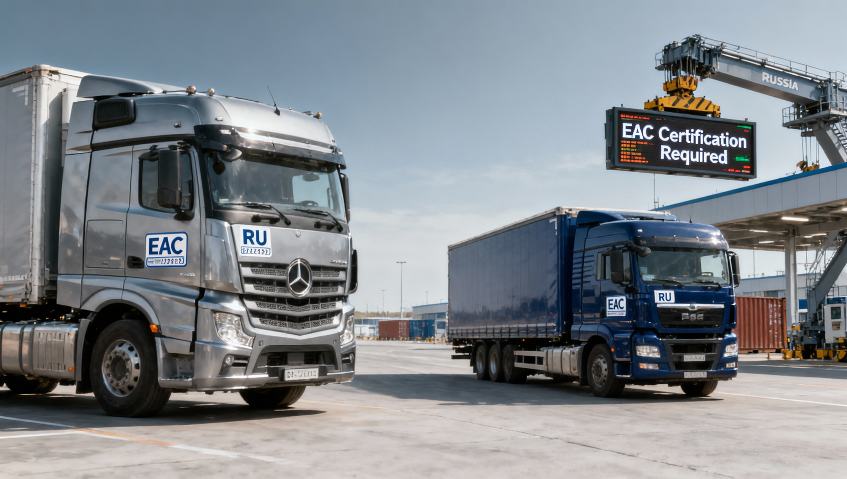 La Russie impose une certification EAC locale pour les poids lourds à partir de juin 2026 La Russie impose une certification EAC locale pour les poids lourds à partir de juin 2026