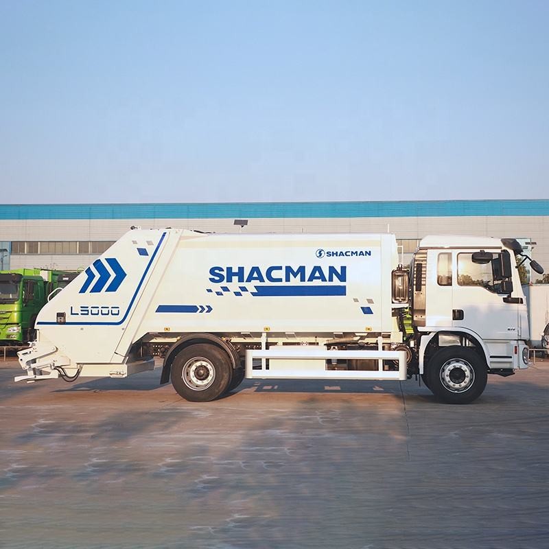 Camion-benne à ordures à compression SHACMAN