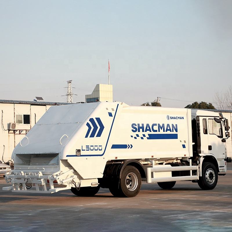 Camion-benne à ordures à compression SHACMAN