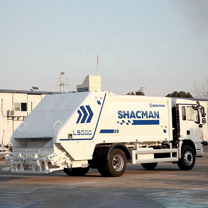 Camion-benne à ordures à compression SHACMAN