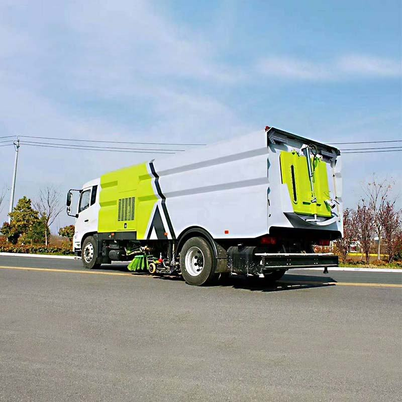 Camion balayeuse aspiratrice