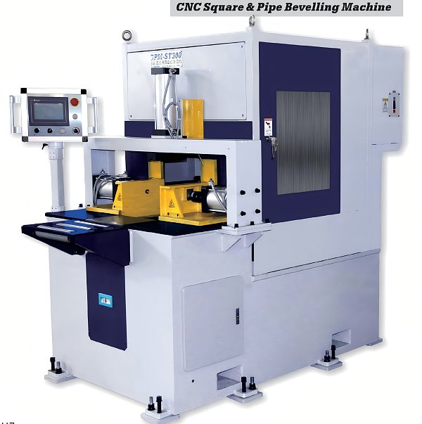 آلة CNC لشطف حواف الأنابيب والأنابيب المربعة