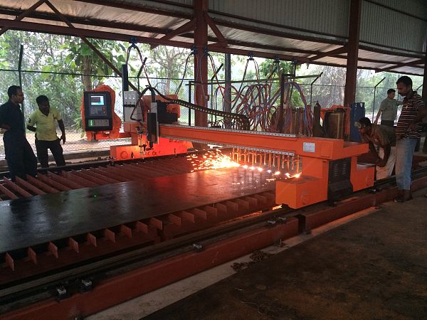 Máquina de corte por llama CNC