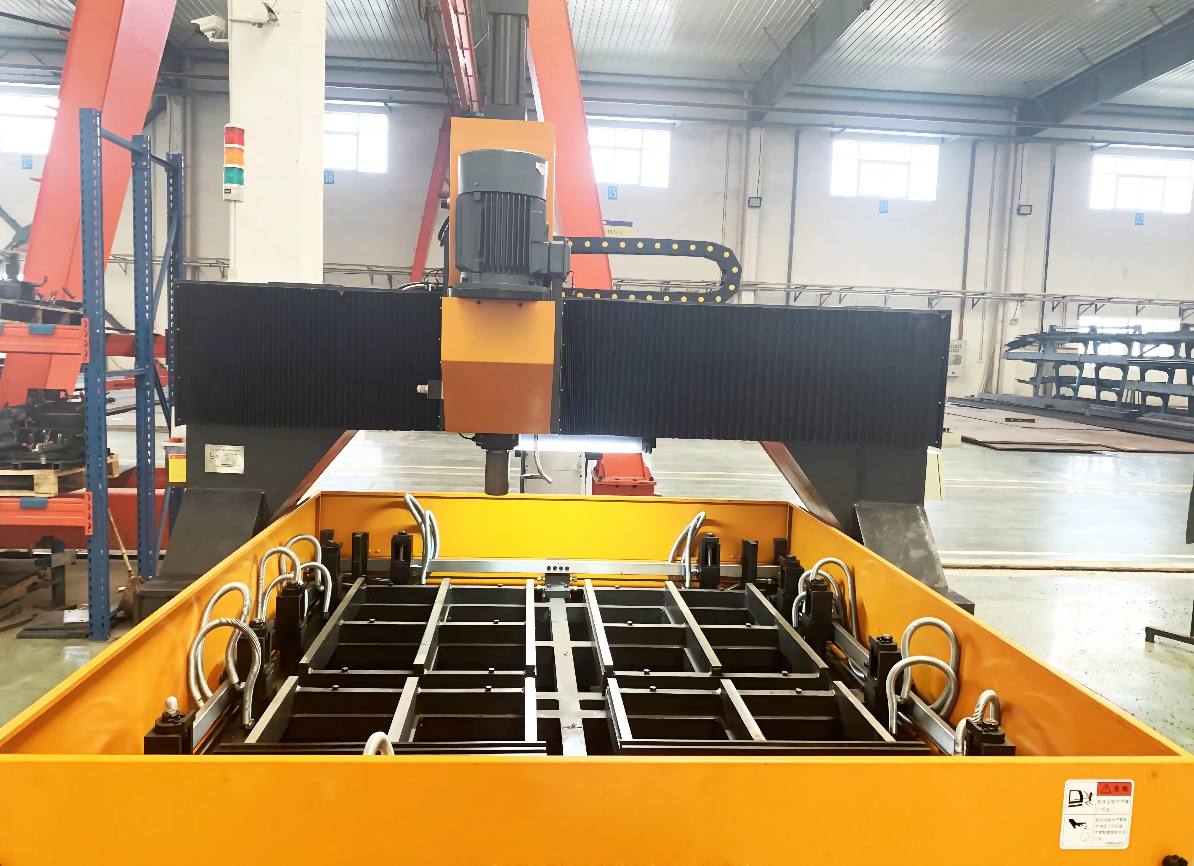 Máquina de perforación CNC para placas de acero | Velocidad normal