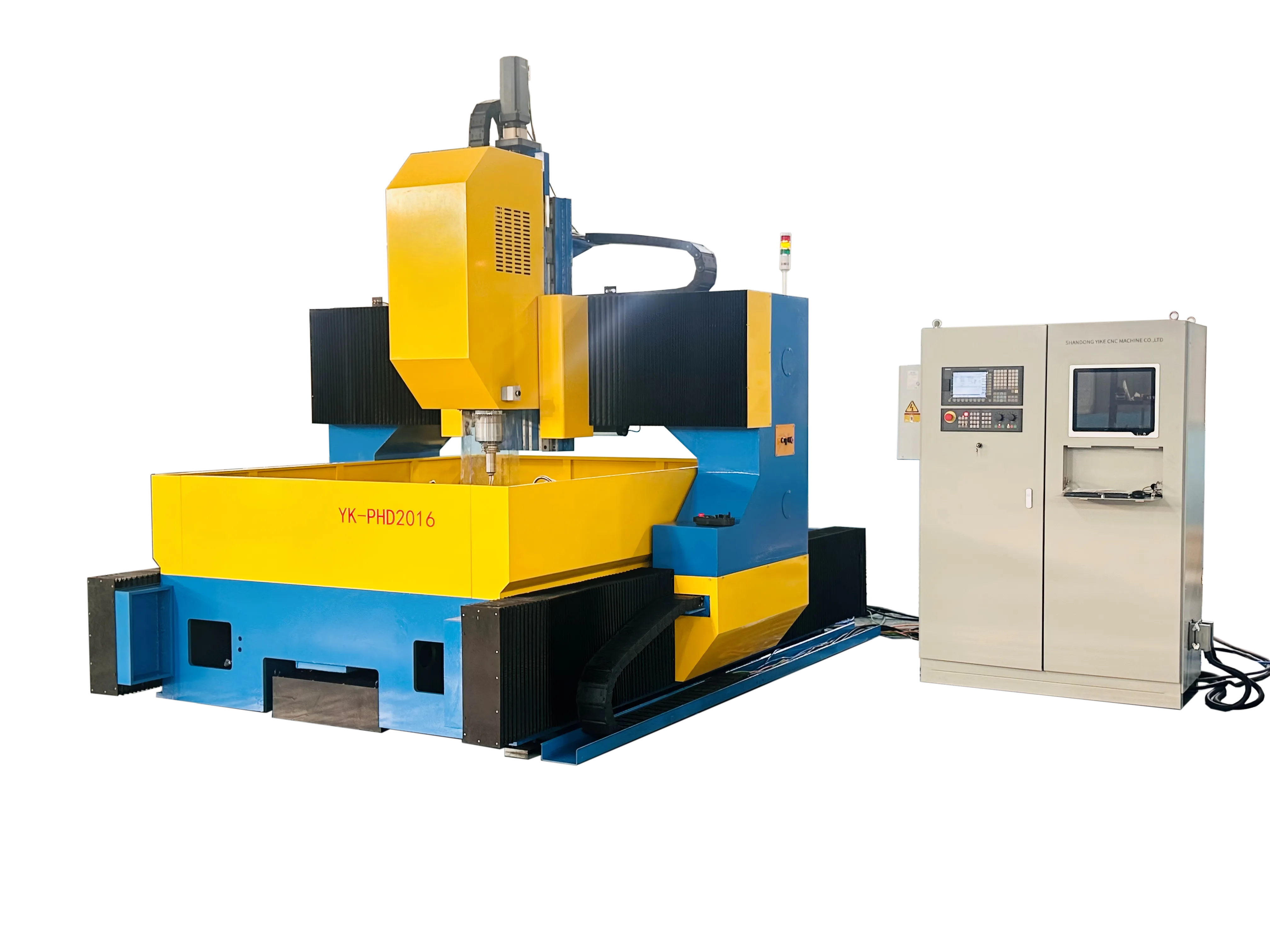 Máquina CNC de perforación y fresado de alta velocidad para placas de acero