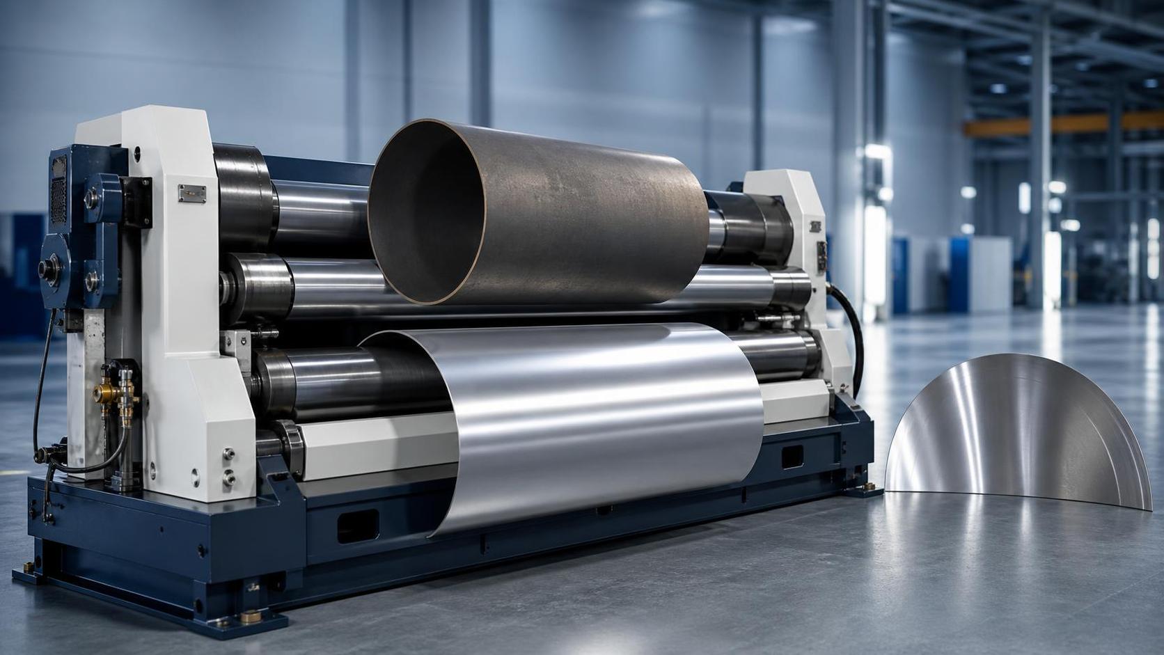 ¿Puede una máquina curvadora procesar chapa de acero y chapa de aluminio?