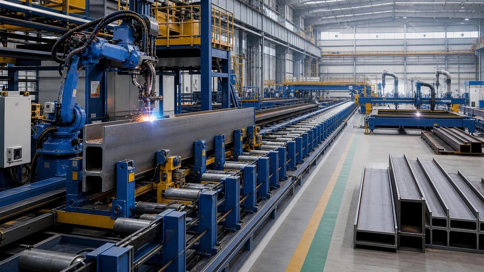 Dónde los robots de soldadura aportan el mayor valor en la fabricación de estructuras de acero Dónde los robots de soldadura aportan el mayor valor en la fabricación de estructuras de acero