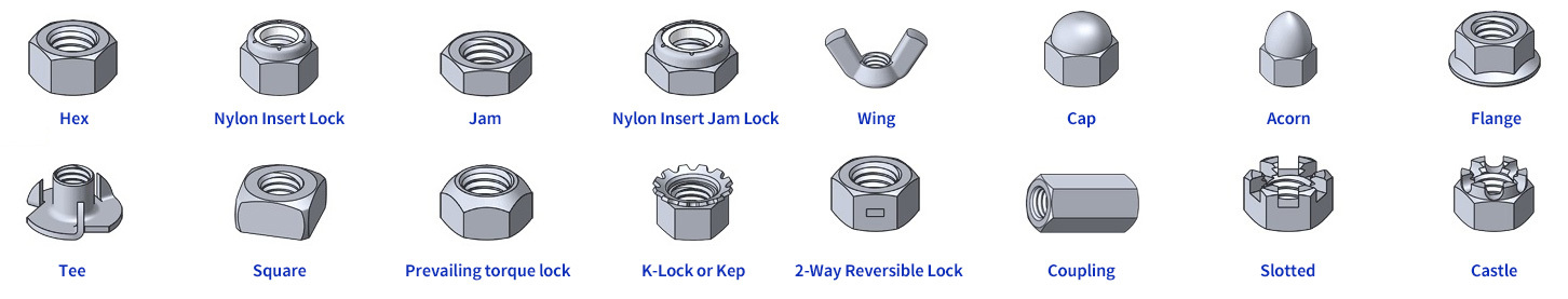 Nuts Fasteners