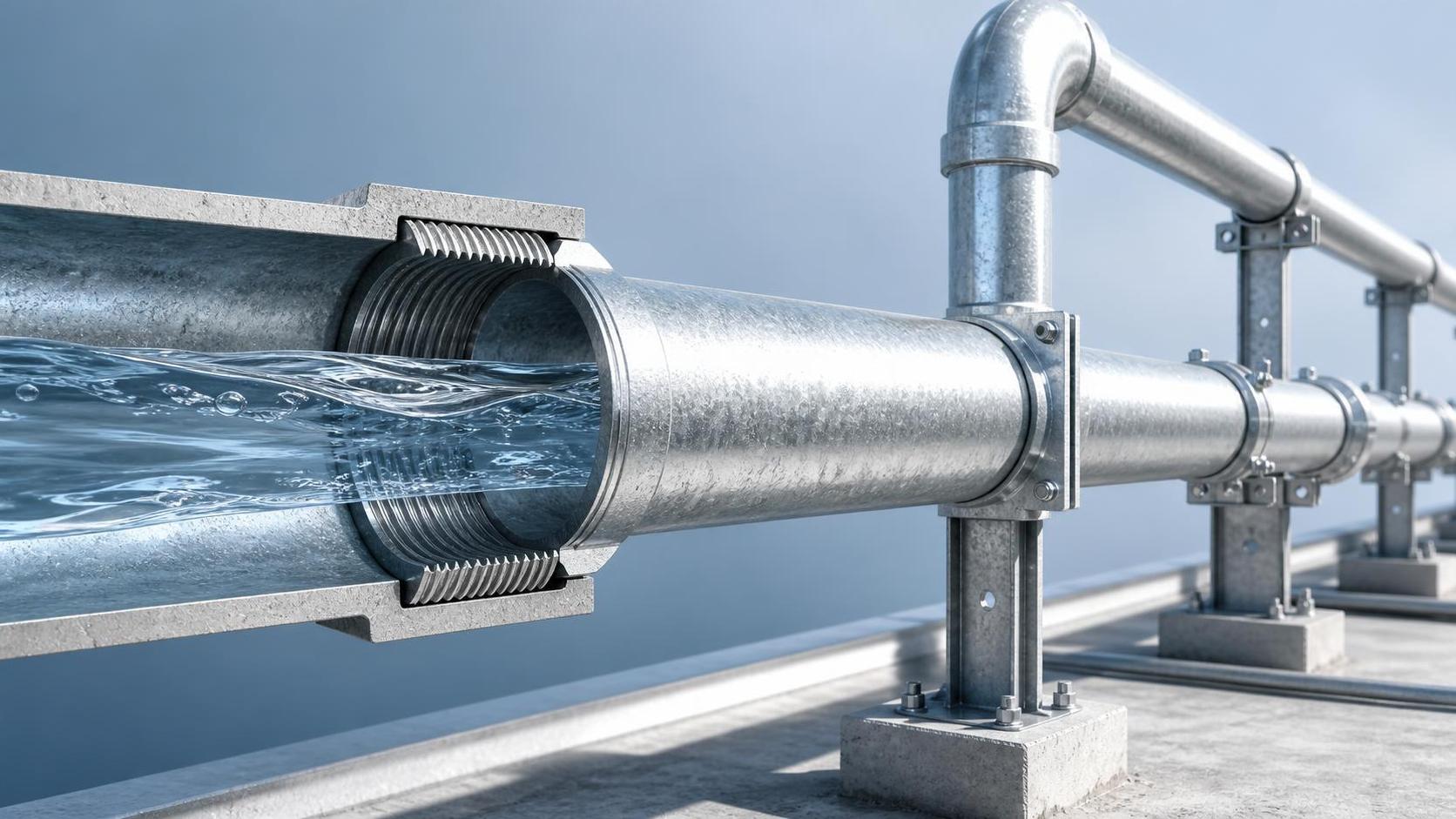 How Long Does Galvanized Steel Pipe Last in Water Supply and Outdoor Systems?