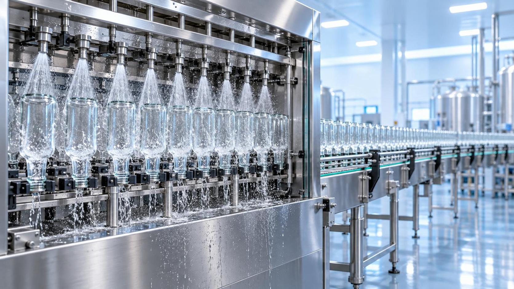 What causes poor cleaning results in a bottle washing machine?