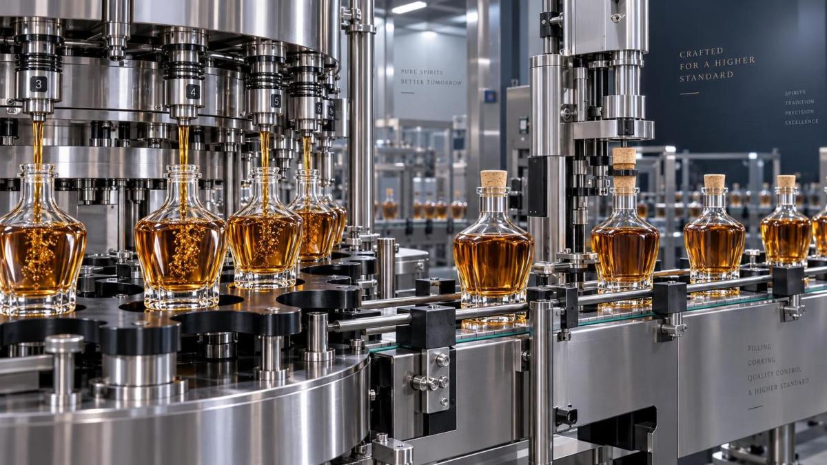 Choosing a spirit filling machine for premium glass bottles Choosing a spirit filling machine for premium glass bottles