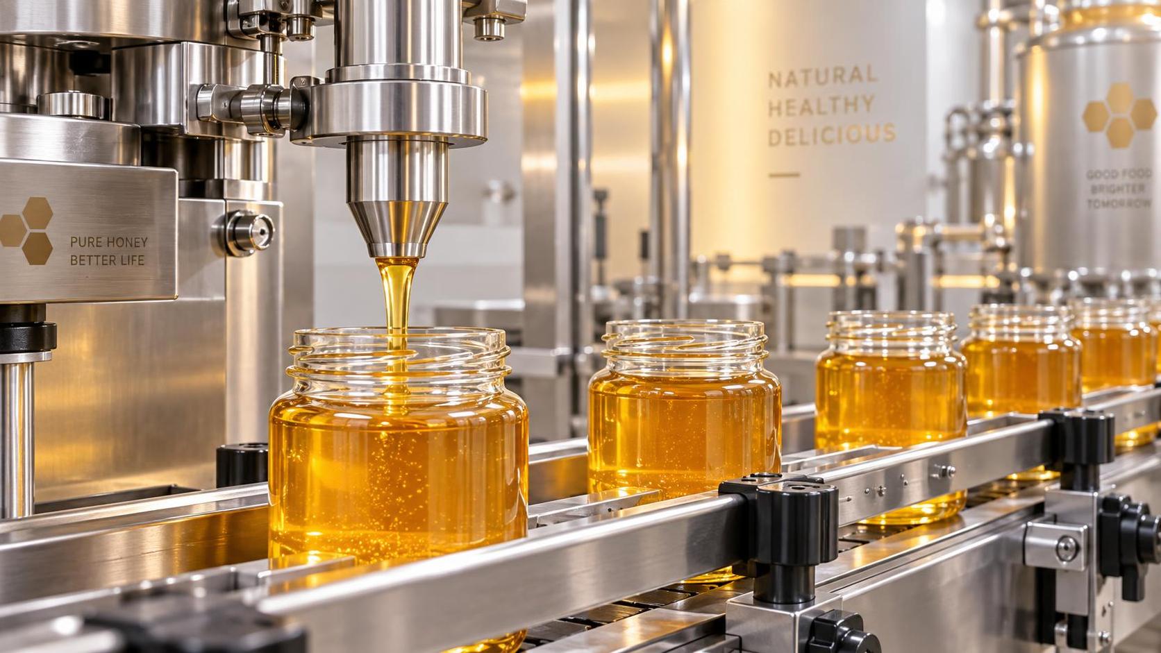 How a honey filling machine prevents stringing at the nozzle
