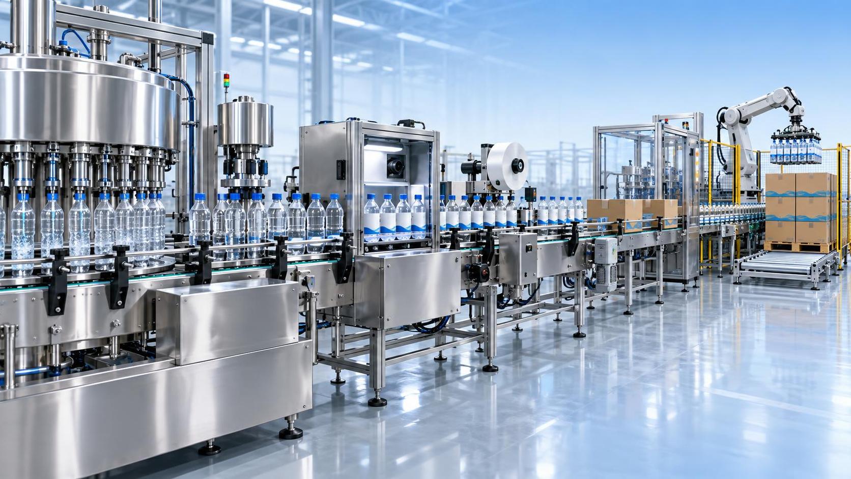 How to plan output for a beverage filling line expansion