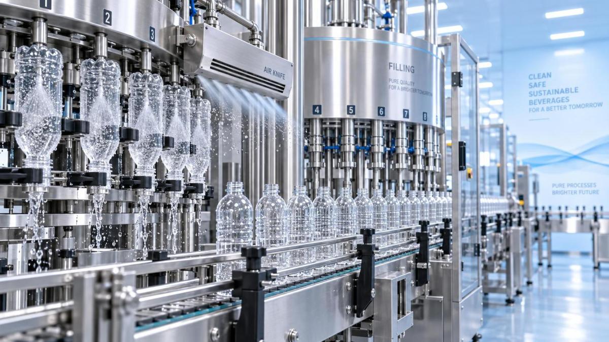 How to prevent water carryover after bottle rinsing How to prevent water carryover after bottle rinsing