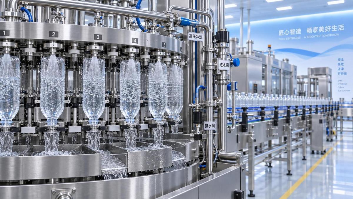 How long should a bottle rinsing machine rinse each bottle? How long should a bottle rinsing machine rinse each bottle?