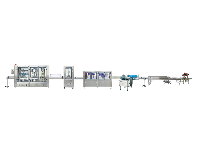 Negative Pressure Fully Automatic Wine Filling Production Line