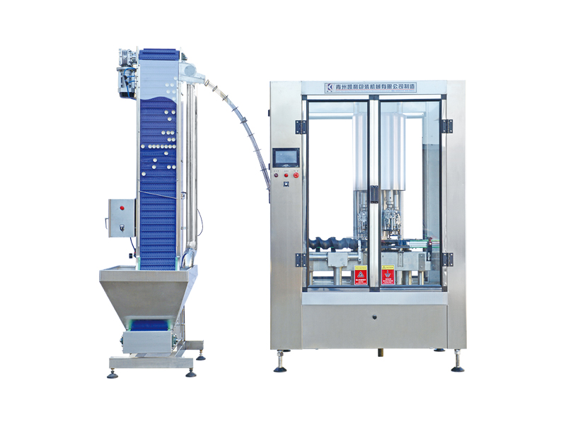 ZFG-6 Fully Automatic 6-Head Aluminum Cap Capping Machine