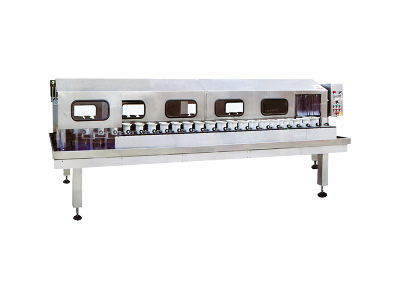 CP-6A Six-Wheel Double-Row Chain Track Bottle Rinser