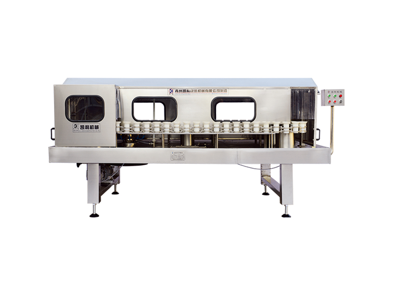 CP-6 Six-Wheel Single-Row Chain Track Bottle Rinsing Machine