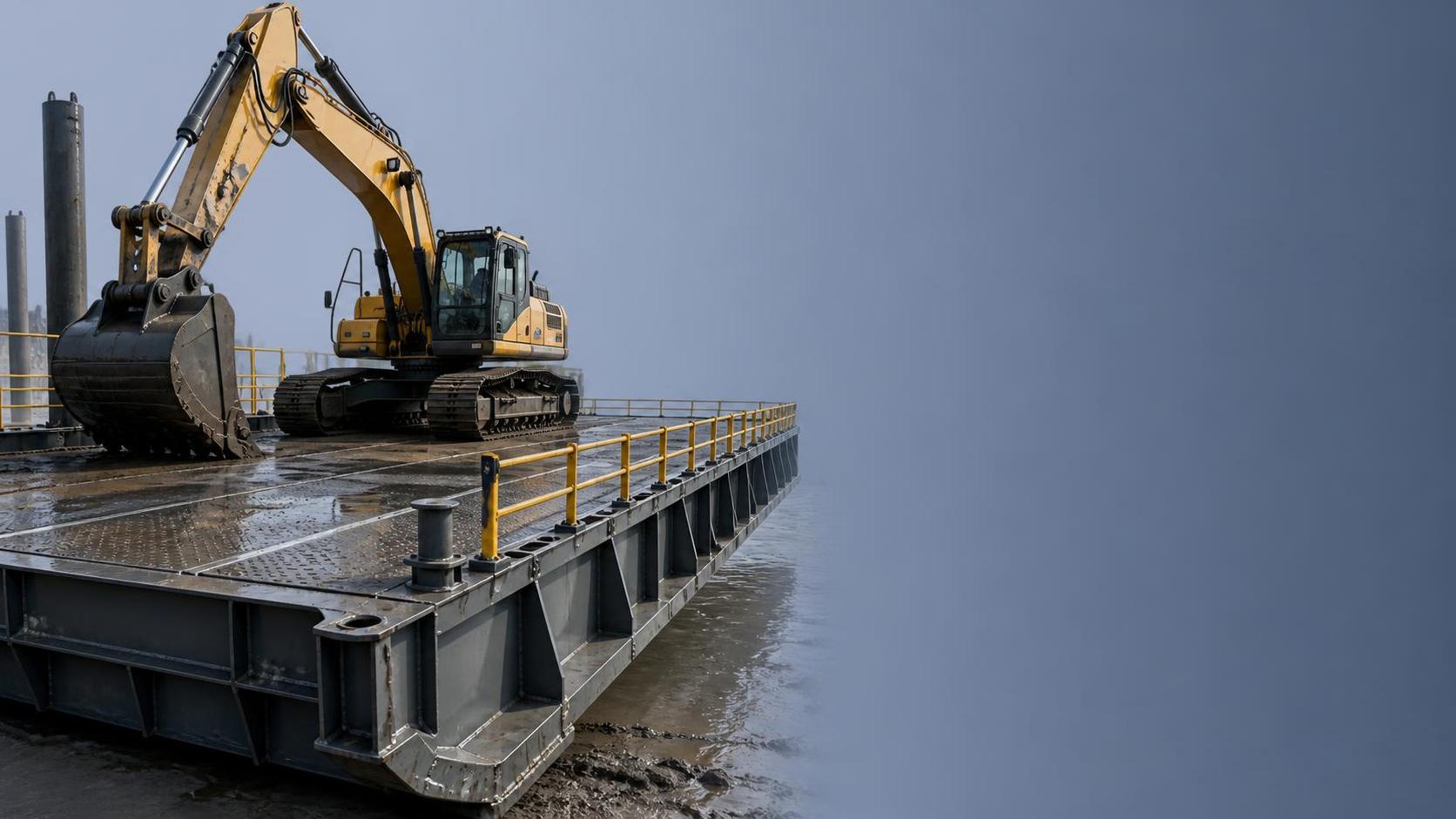 What deck features make an excavator platform safer to operate? What deck features make an excavator platform safer to operate?
