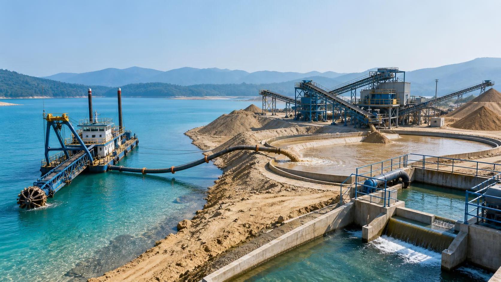 Does Industrial Sand Dredging Require Water Discharge Permits?
