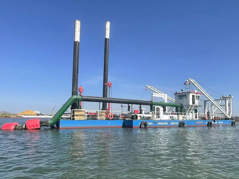 Electric Powered Dredger