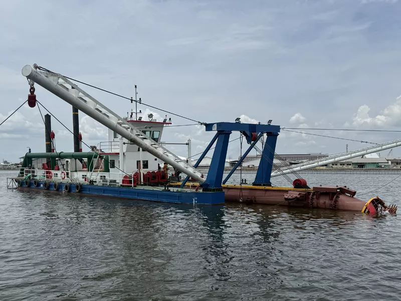 Channel Dredger Ship