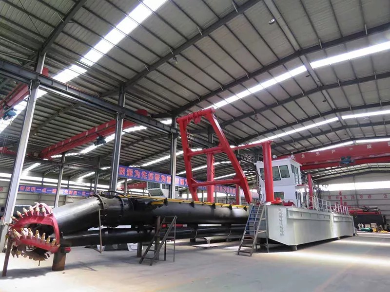 Mining Dredger Ship