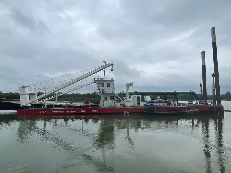 Gold Dredger Ship