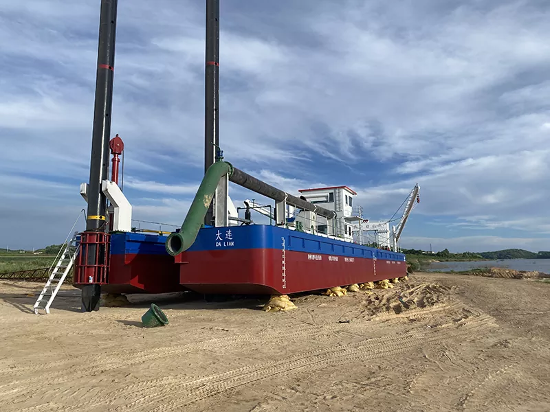 Gold Dredger Ship