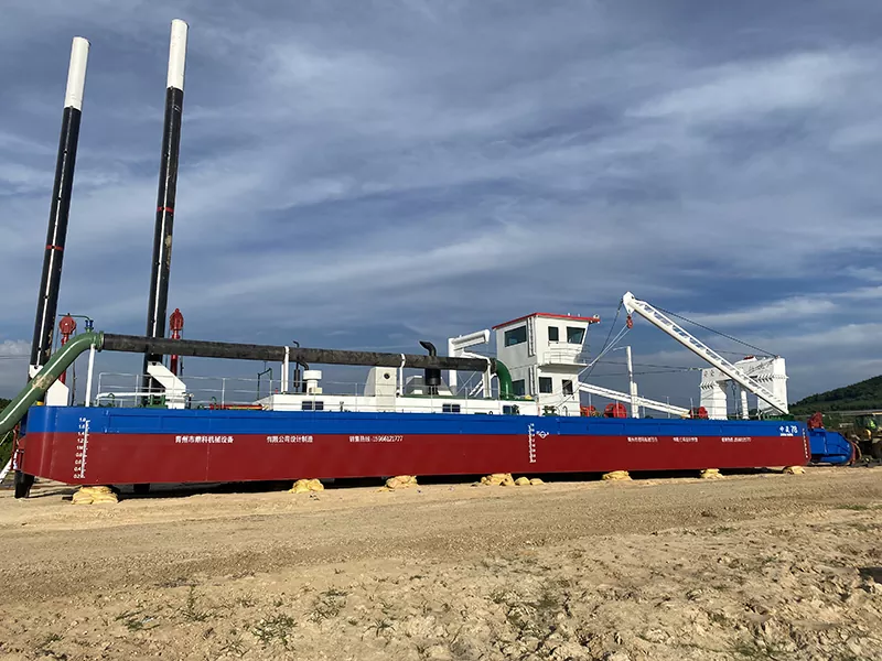 Gold Dredger Ship