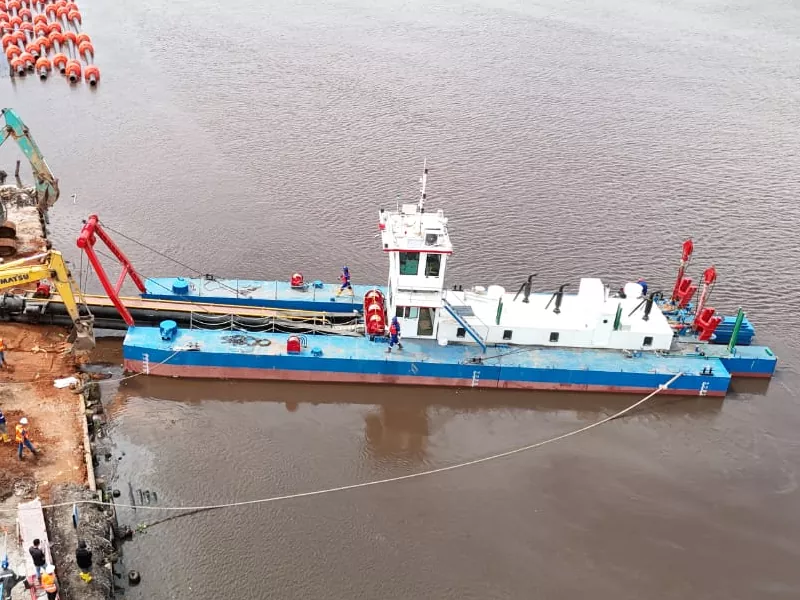 River Dredger Ship
