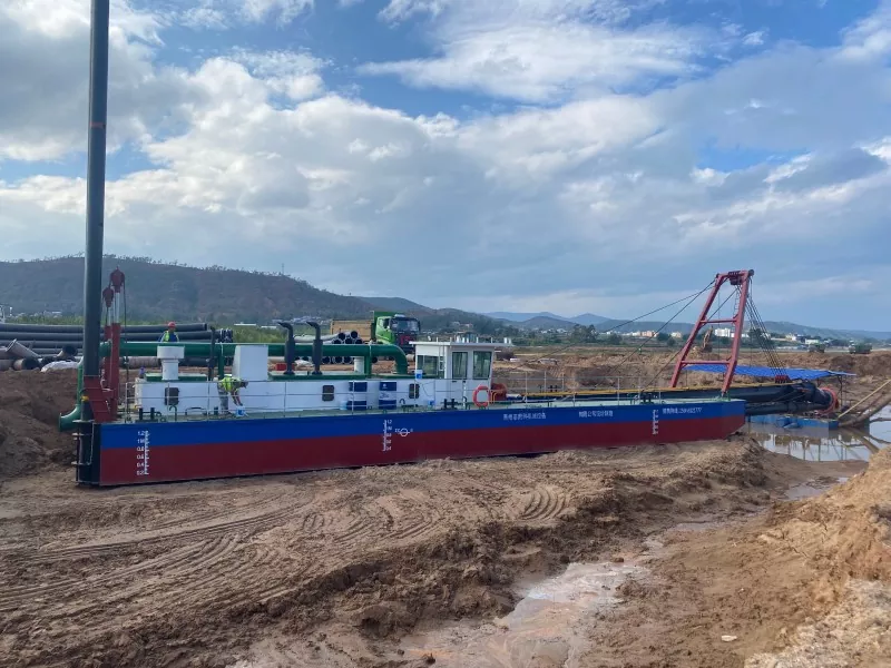 Cutter Dredger Ship