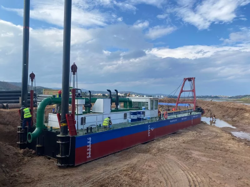 Cutter Dredger Ship