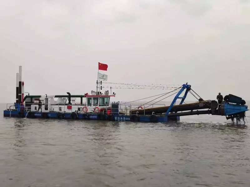 Mining Dredger Ship