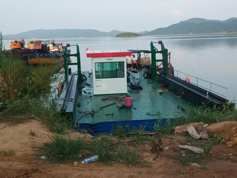 Floating Excavator Platform