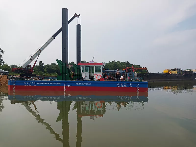 Spud Excavator Platform
