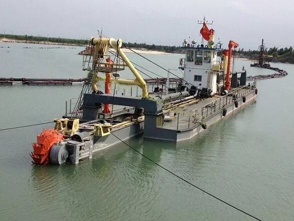 Bucket Line Dredger