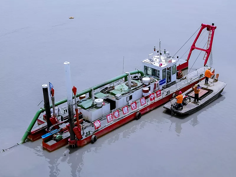 Bucket Line Dredger