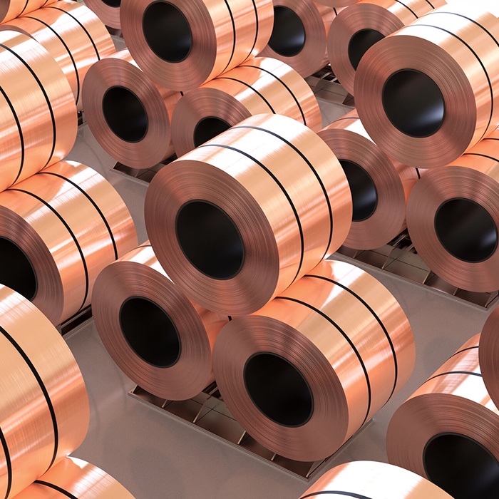Bobina de cobre C10200/TU1