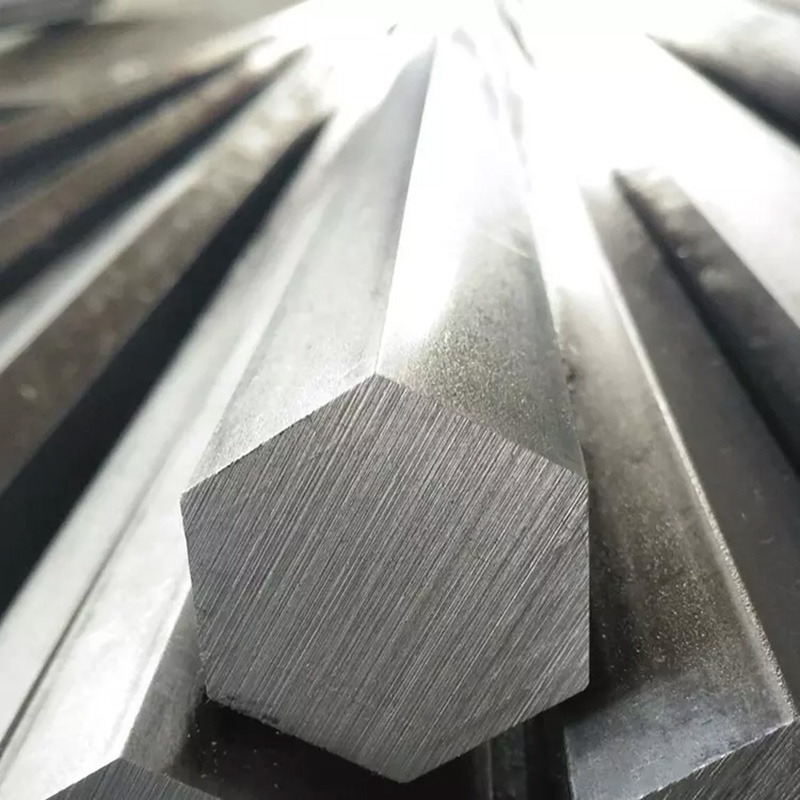 Barra hexagonal de acero inoxidable