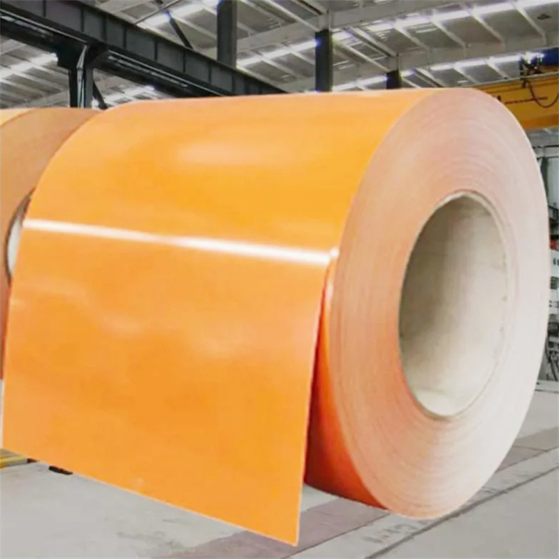 Bobina de aluminio recubierta de color