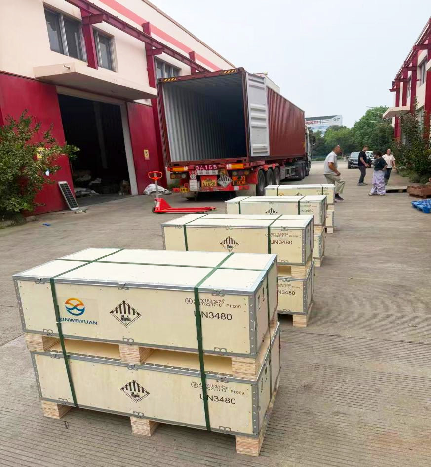 news1 XINWEIYUAN Battery Workshop Put into Operation, Mass Production & Delivery Progress Steadily