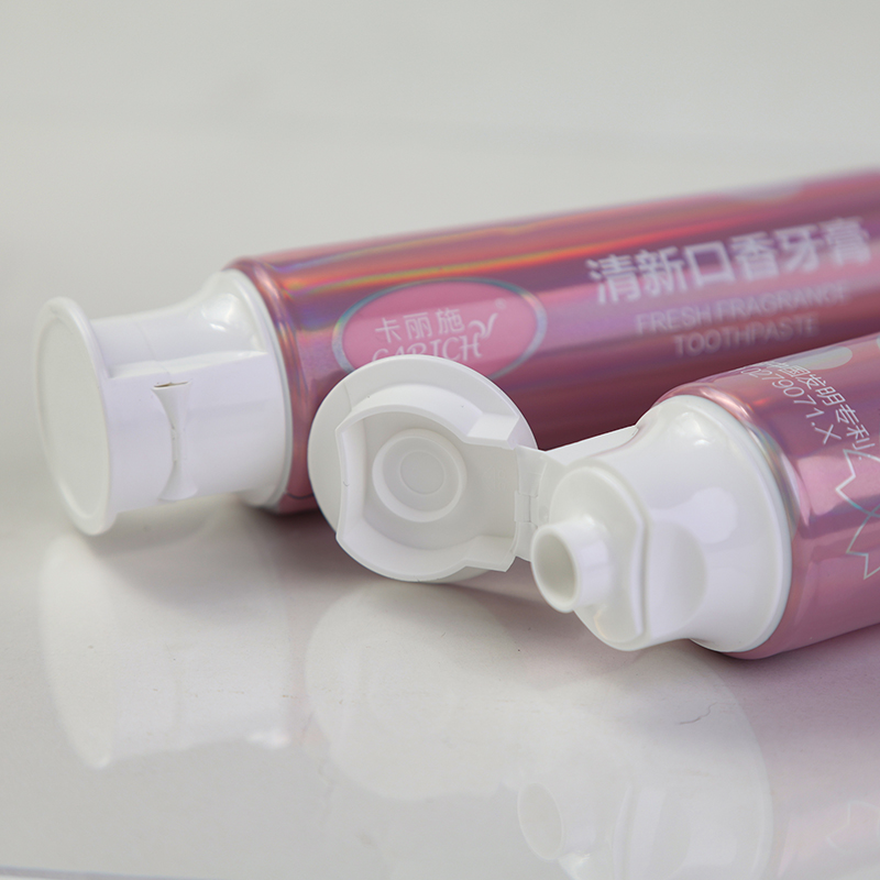 HAL Holographic Laminate Toothpaste Tube with Full‑Surface Printing