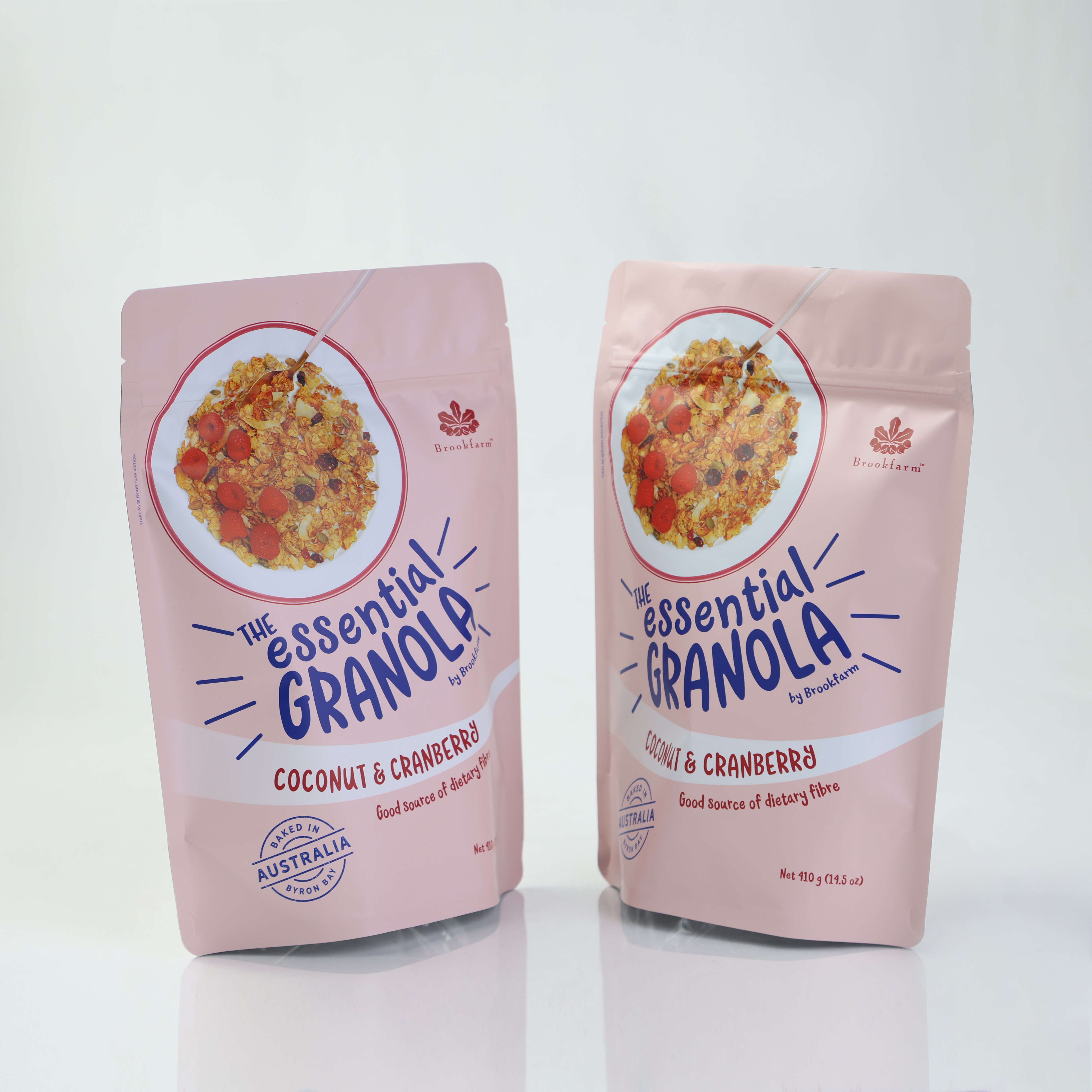 StandUp Laminate Zipper Pouch Packaging For Mixed Nut Food