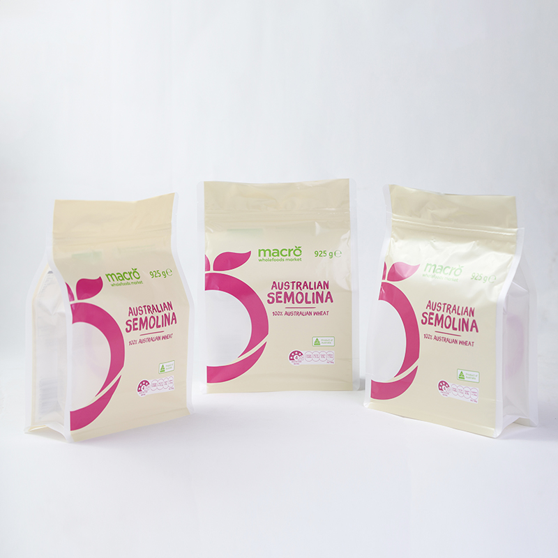 Laminate StandUp Sealable Pouch with Zipper For Flour