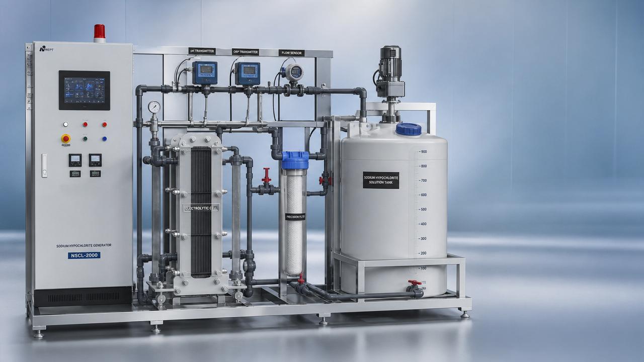 Manuel de maintenance du générateur d’hypochlorite industriel