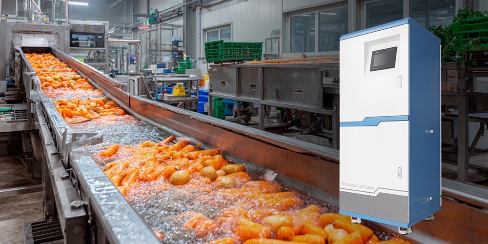 Générateur d’acide hypochloreux pour l’industrie alimentaire / sel de table (NaCl)