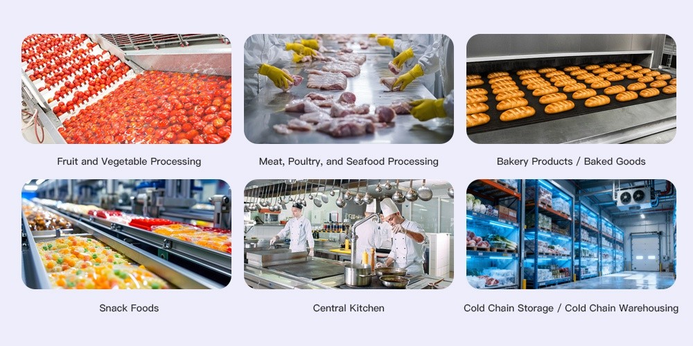 Générateur d’acide hypochloreux pour l’industrie alimentaire / sel de table (NaCl)
