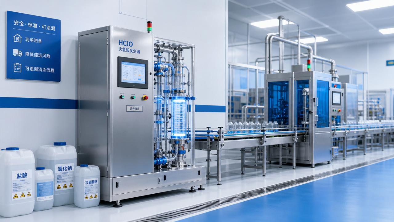 Une machine à acide hypochloreux réduit-elle les risques liés au stockage et à la manipulation des produits chimiques ?